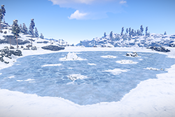 Rust ice lake